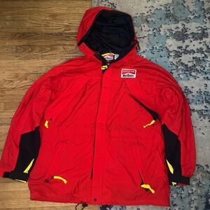 Vintage 90s Marlboro Adventure Team Full Zip Windbreaker Size Men’s XL